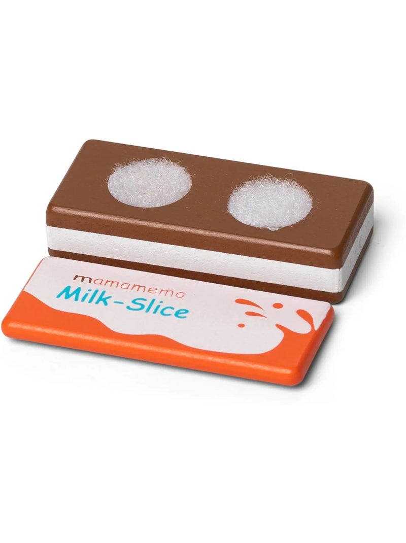 Barre de chocolat au lait en bois Orange - Kiabi