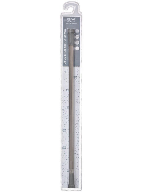 Barre de douche extensible en acier inoxydable - Kiabi Barre de douche extensible en acier inoxydable - Kiabi