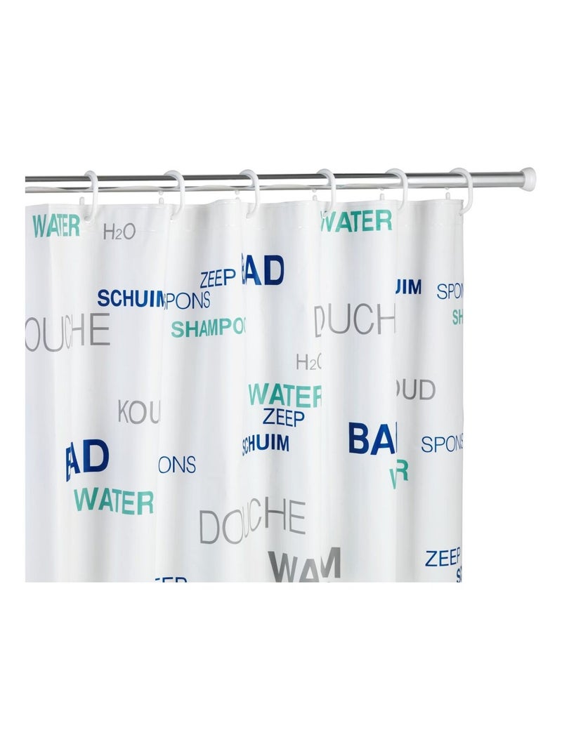 Barre de douche télescopique en aluminium Argent - Kiabi