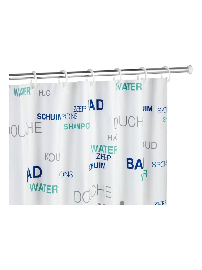 Barre de douche télescopique en aluminium Argent - Kiabi