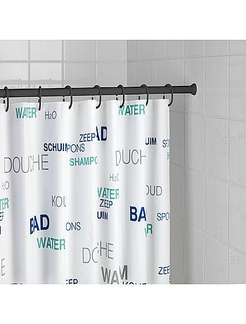 Barre de douche télescopique en aluminium grande dimension