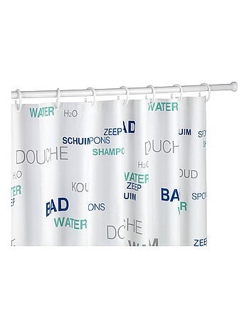 Barre de douche télescopique en aluminium petite longueur