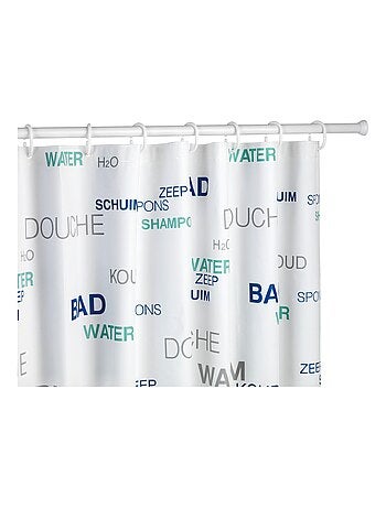 Barre de douche télescopique en aluminium petite longueur