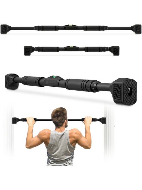 Barre de traction hypermotion réglable 74-100 cm jusqu'à 200 kg - Kiabi Barre de traction hypermotion réglable 74-100 cm jusqu'à 200 kg - Kiabi