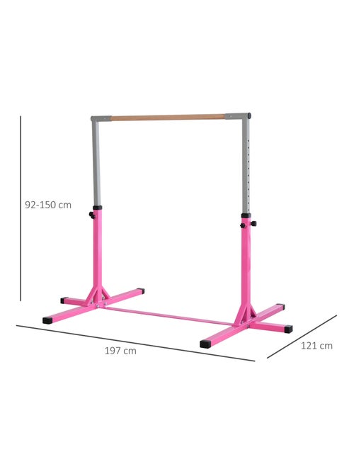 Barre fixe de gymnastique enfant hauteur - Kiabi