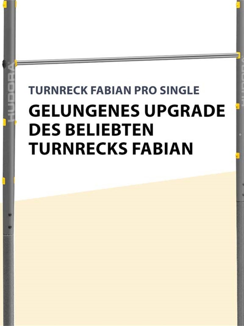 Barre fixe de gymnastique Fabian Pro single Gris - Kiabi