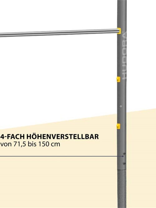 Barre fixe de gymnastique Fabian Pro single - Kiabi