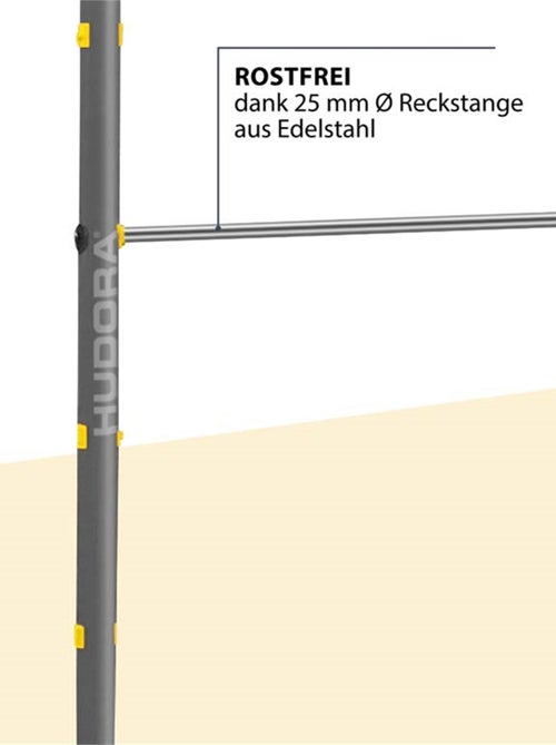 Barre fixe de gymnastique Fabian Pro single - Kiabi