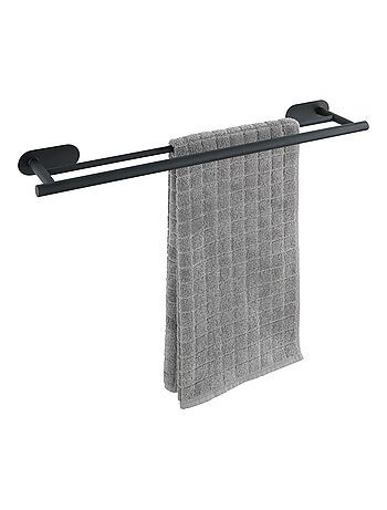 Barre porte-serviettes Duo Orea en acier inox