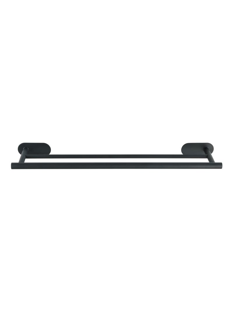 Barre porte-serviettes Duo Orea en acier inox Argent - Kiabi