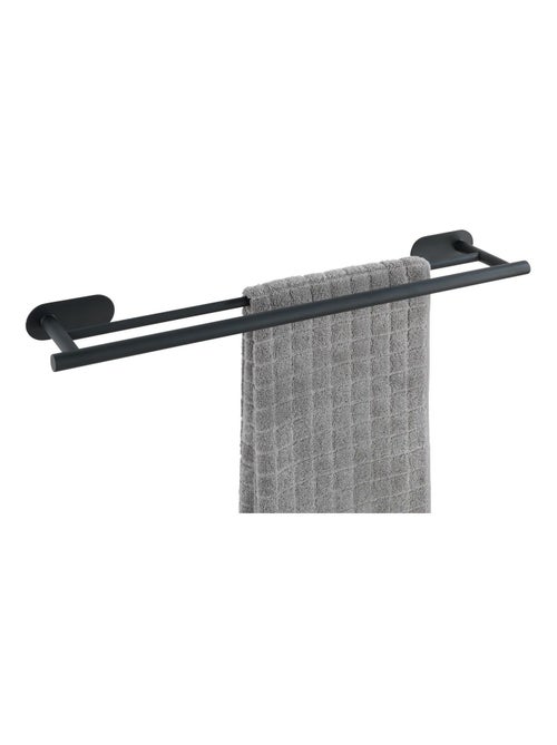 Barre porte-serviettes sans perçage en acier inox OREA - Kiabi