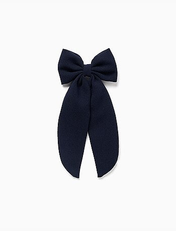 Barrette à cheveux avec grand nœud