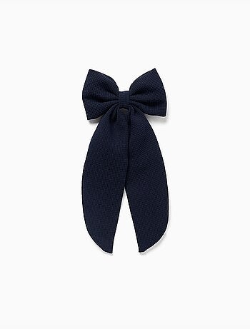 Barrette à cheveux avec grand nœud