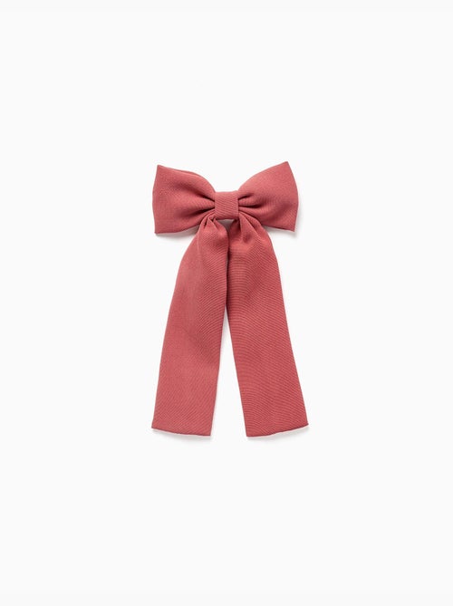 Barrette à cheveux avec grand nœud - Kiabi