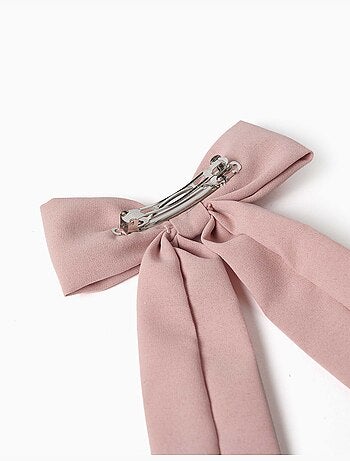 Barrette à cheveux avec grand nœud