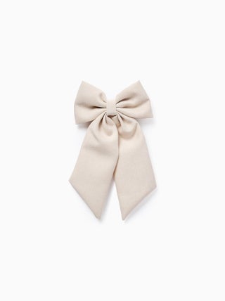 Barrette à Cheveux avec Noeud en Tissu