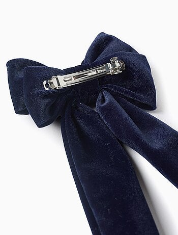 Barrette à Cheveux avec Nœud en Velours