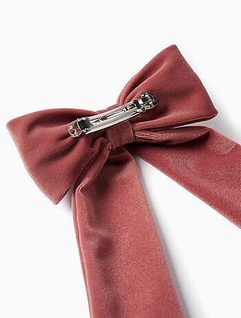 Barrette à Cheveux avec Nœud en Velours