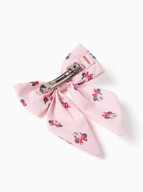 Barrette à cheveux avec nœud et motif Minnie - Kiabi
