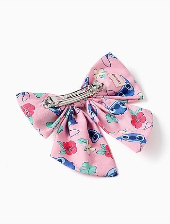 Barrette à cheveux avec nœud et motif Stitch