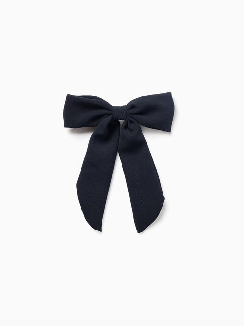 Barrette à cheveux avec nœud moyen - Kiabi