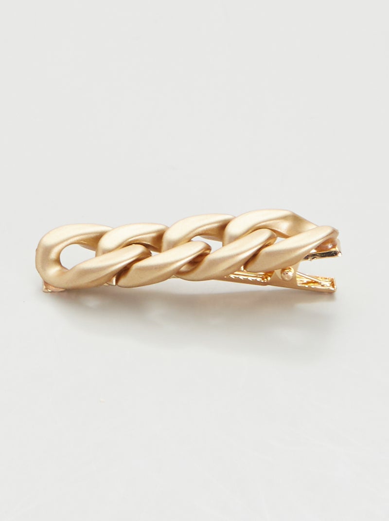 Barrette à cheveux Doré - Kiabi
