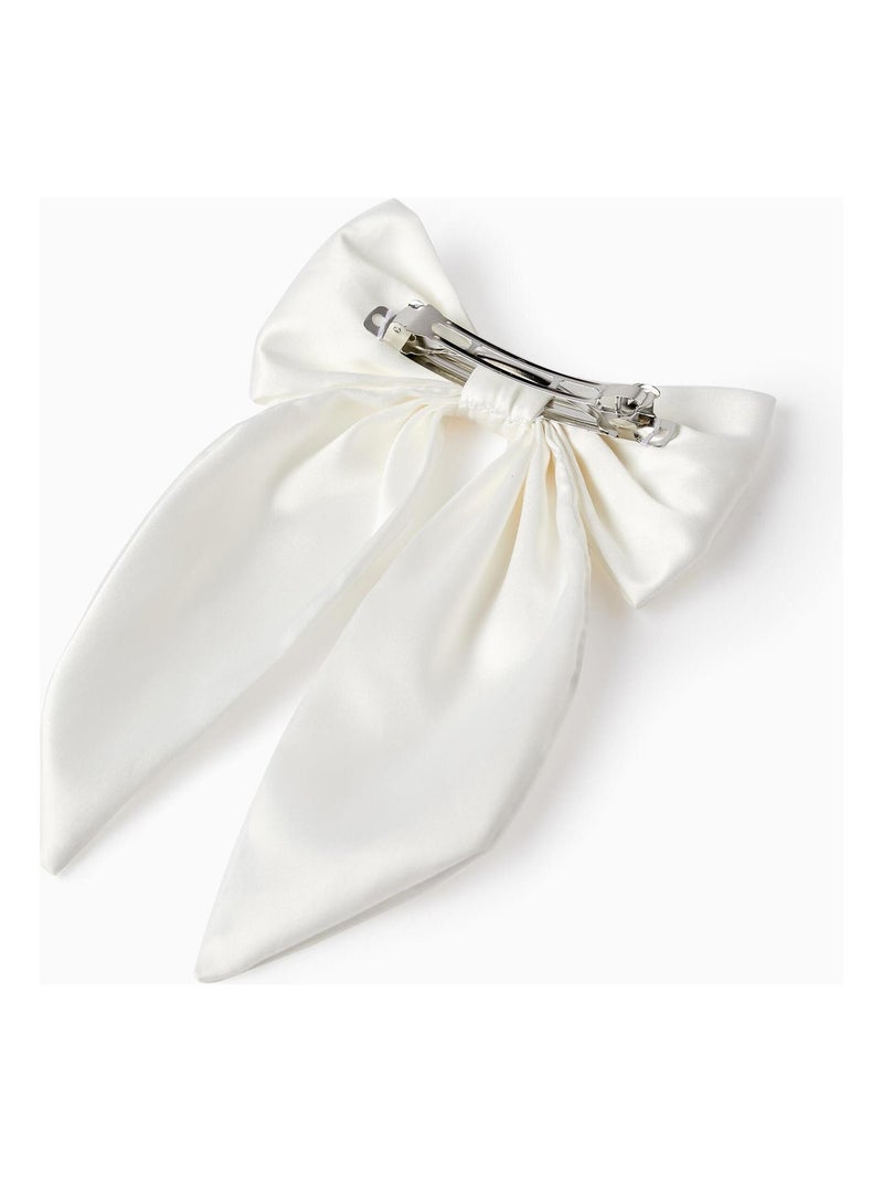 Barrette à cheveux en métal Blanc - Kiabi