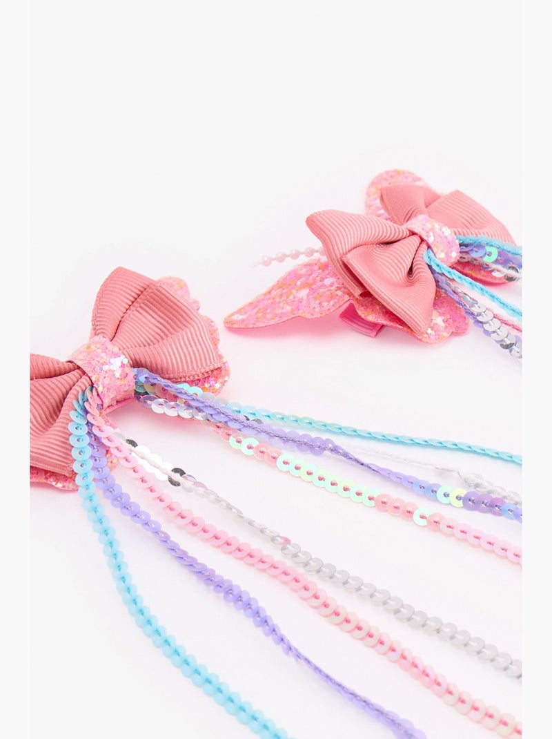 Barrette butterfly pour fille penti Rose - Kiabi