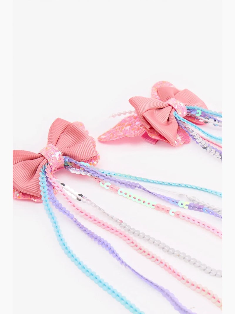 Barrette butterfly pour fille penti Rose - Kiabi