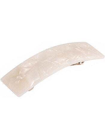 Barrette cheveux nacrée en acétate