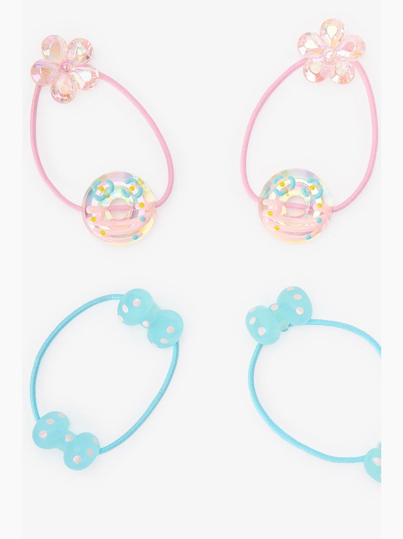 Barrette sugar pour fille penti Bleu Rose Blanc - Kiabi