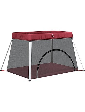 Barrière de jeu bébé pliable 2-en-1 avec matelas amovible - vidaxl