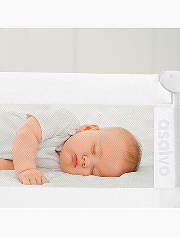 Barrière de lit 150 cm pour lit standard Asalvo