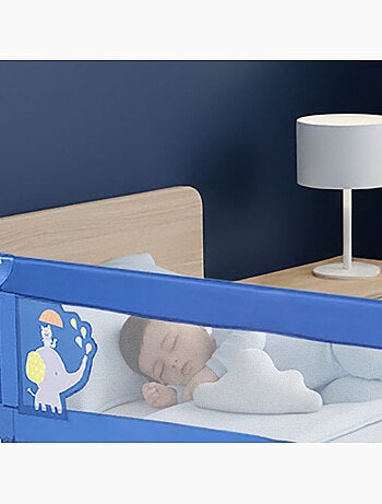 Barrière de lit 150 cm pour lit standard Asalvo