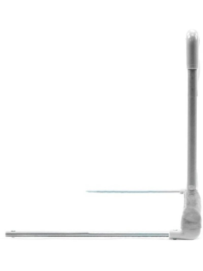 Barrière de lit 150 cm pour lit standard Gris - Kiabi