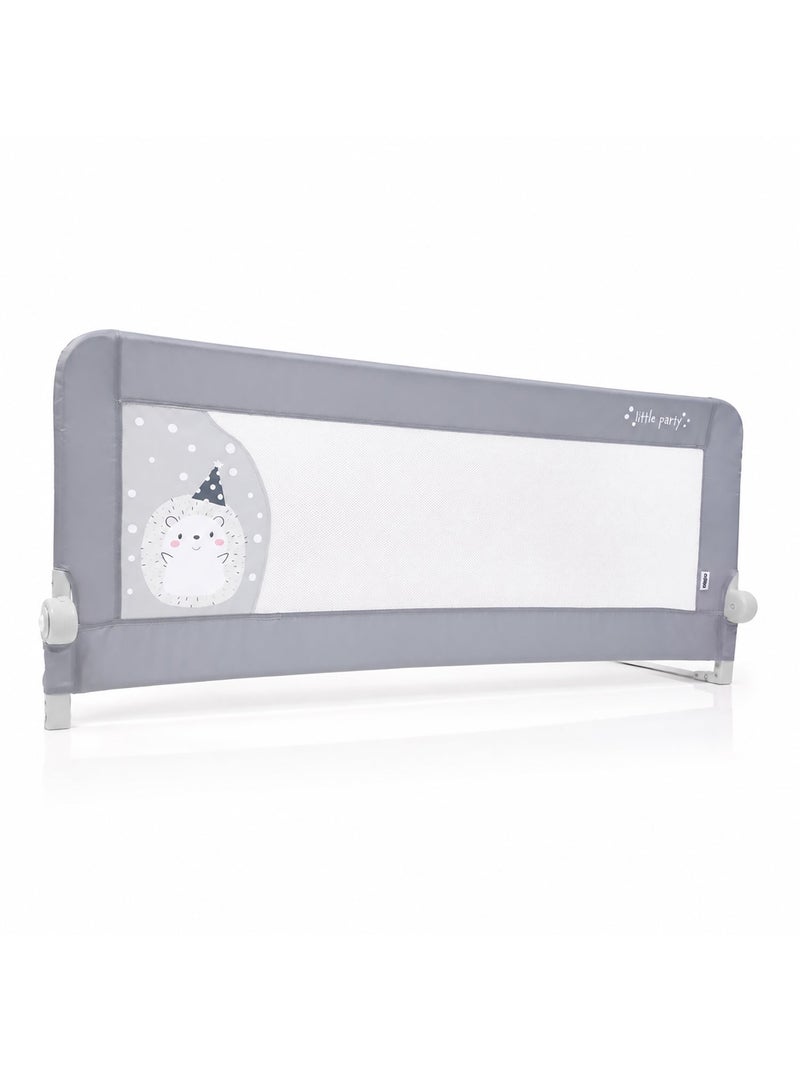 Barrière de Lit 2-en-1 de 150 cm pour Lit Gigogne ou Standard Hérisson Asalvo Gris clair - Kiabi