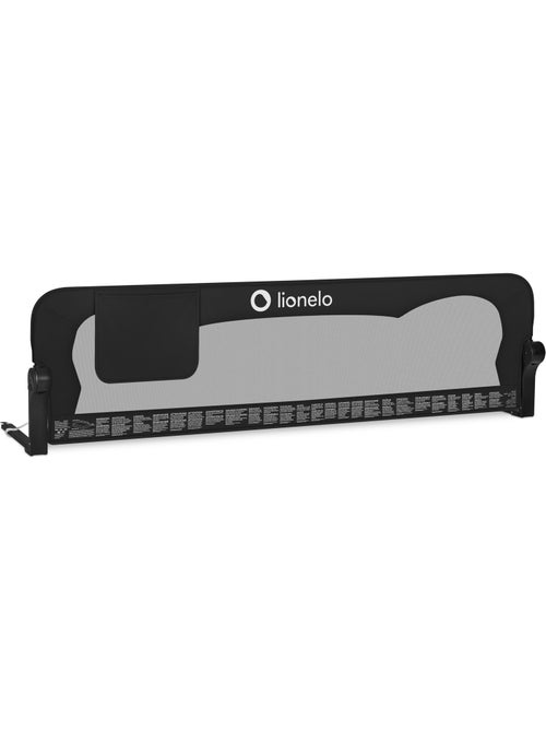 Barrière de lit bébé LIONELO Eva - 150cm - Protection anti-chute - Filet aéré pliable - Kiabi