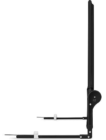 Barrière de lit bébé LIONELO Hanna - 150x65cm - Pliable - Protection anti-chute - Filet aéré