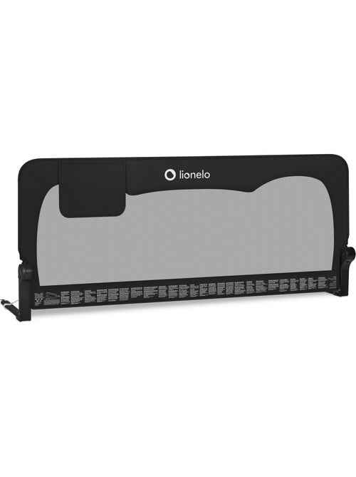 Barrière de lit bébé LIONELO Hanna - 150x65cm - Pliable - Protection anti-chute - Filet aéré - Kiabi