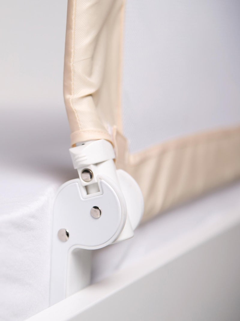 Barrière de lit enfant rabattable - Protection anti-chute 'Roba klipp-klapp' Blanc Beige - Kiabi