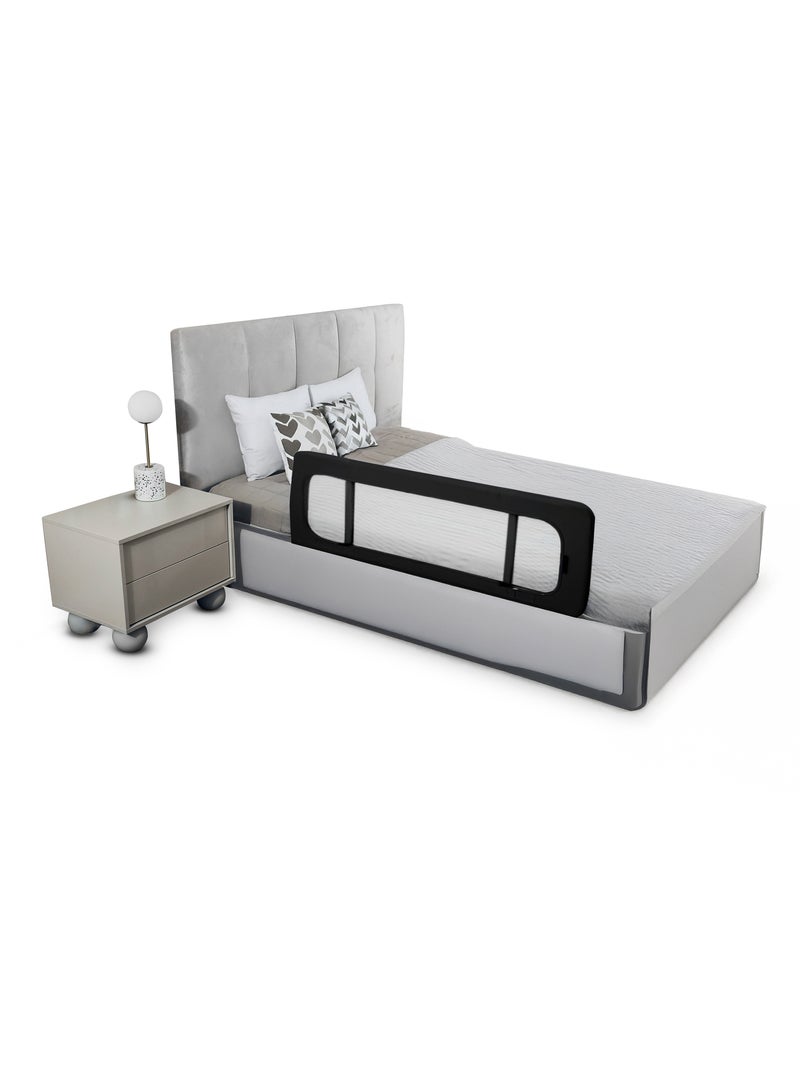 Barrière de Lit Kinderkraft GUARD & DREAM Pliable avec Hauteur Réglable et Sac de Transport Noir - Kiabi