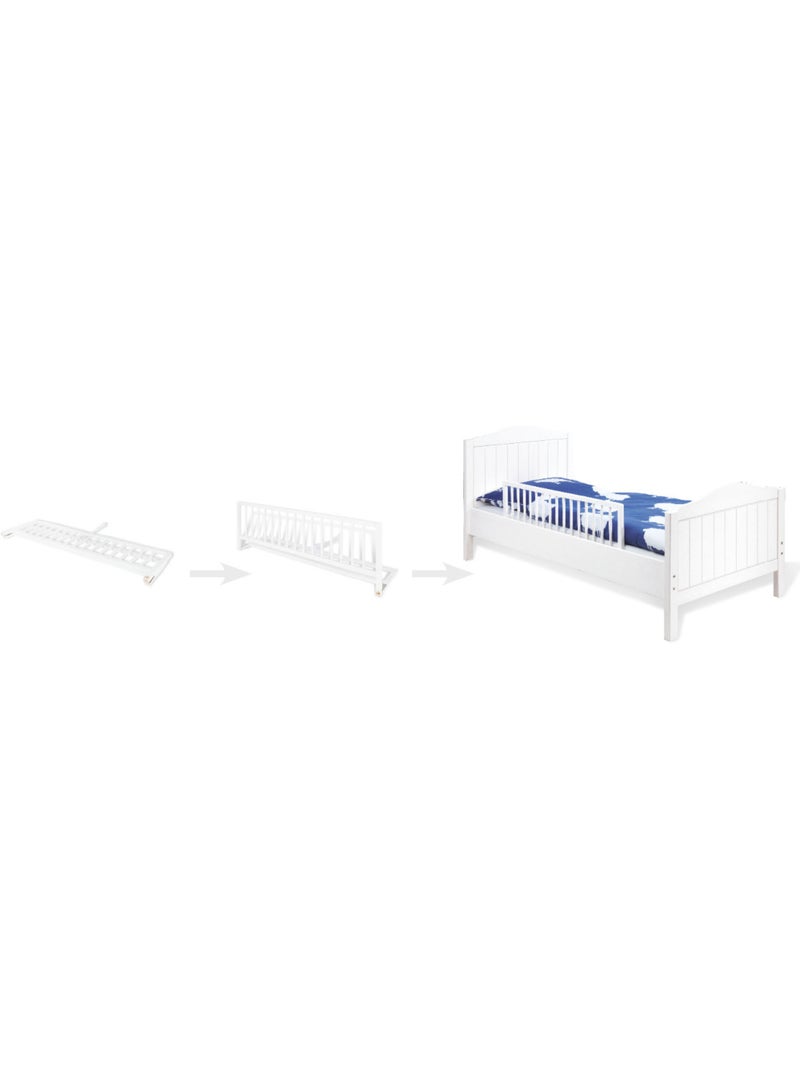 Barriere de lit 'pinolino' comfort hetre Beige - Kiabi