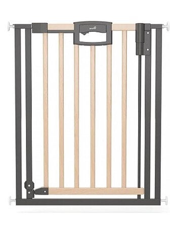 Barrière de porte à pression Easylock Plus bois/metal 80,5 cm - 88,5 cm nature