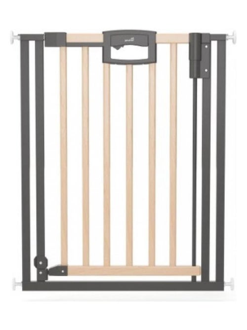 Barrière de porte à pression Easylock Plus bois/metal 80,5 cm - 88,5 cm nature - Kiabi