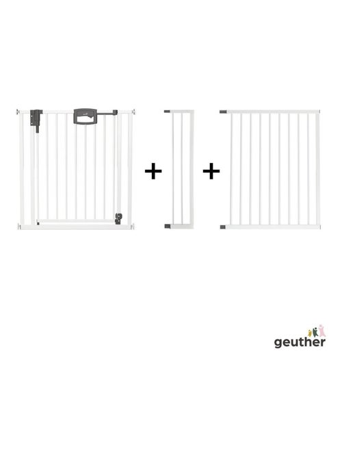 Barrière de porte à pression Easylock Plus métal  160,5 cm - 168,5 cm Blanc - Kiabi