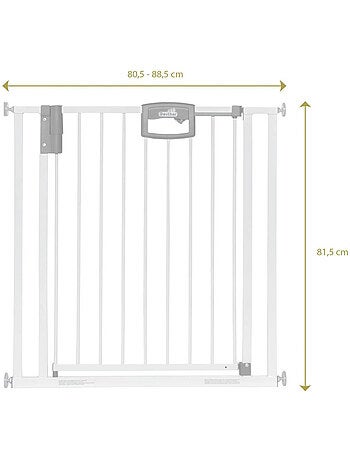Barrière de porte à pression easylock plus métal 168,5 cm