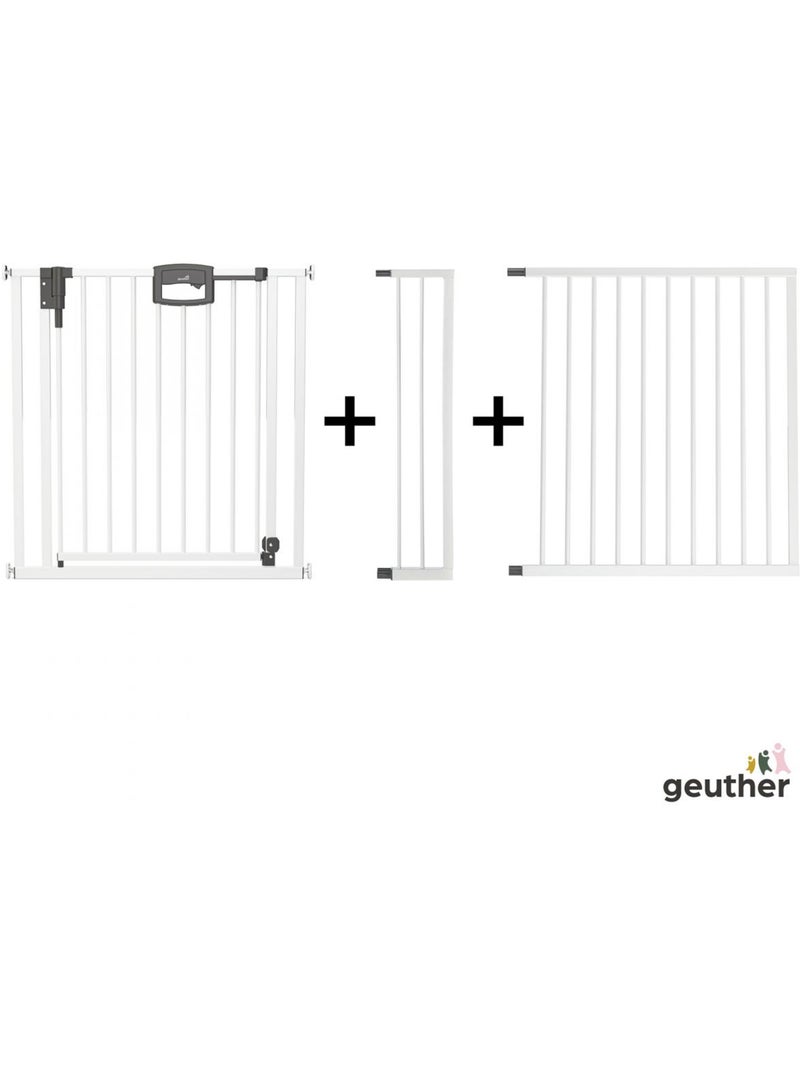 Barrière de porte à pression easylock plus métal 168,5 cm Blanc - Kiabi