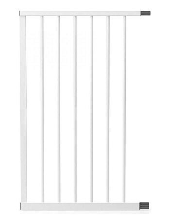 Barrière de porte à pression Easylock Plus métal 200,5 cm - 208,5 cm Blanc