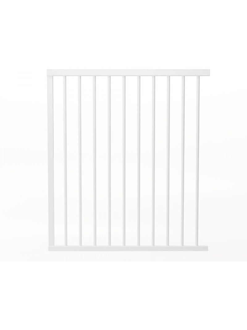 Barrière de porte à pression Easylock Plus métal  200,5 cm - 208,5 cm Blanc Blanc - Kiabi