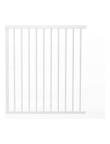 Barrière de porte à pression Easylock Plus métal 216,5 cm - 224,5 cm Blanc